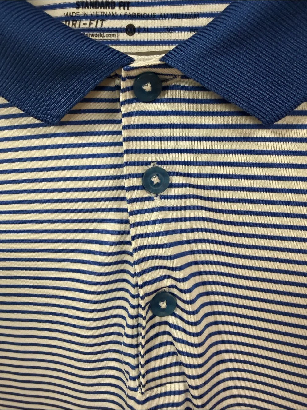 Nike Men’s Gold Polo - Dri Fit